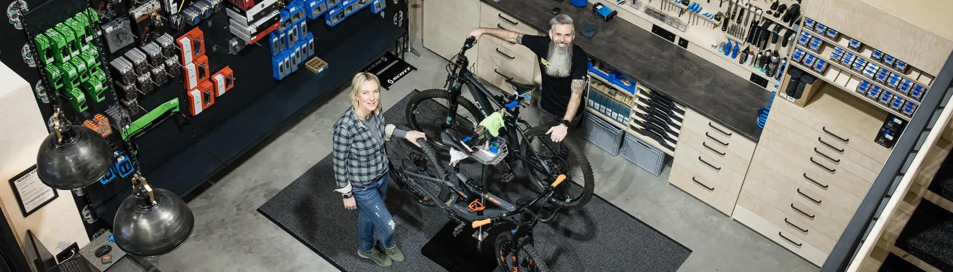 Marco Brandstätter Anita Brandstätter Werkstatt BikeGargePlus Erpfendorf